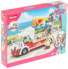 Конструктор «Машина-пиццерия с фигуркой» - Фото 1