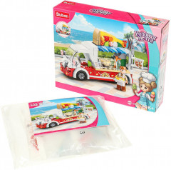 Конструктор «Машина-пиццерия с фигуркой» - Фото 3