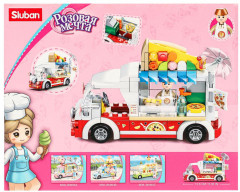 Конструктор «Машина-пиццерия с фигуркой» - Фото 4