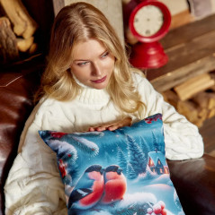 Подушка декоративная «Snowy view» - Фото 8