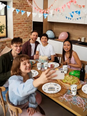 Салфетки бумажные «Funny party/Веселая вечеринка» - Фото 1