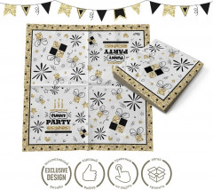 Салфетки бумажные «Funny party/Веселая вечеринка» - Фото 2