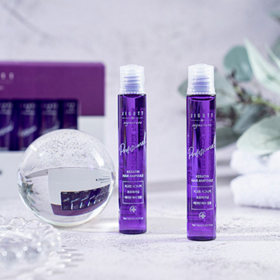 Набор филлеров для волос с кератином «Keratin Hair Ampoule»