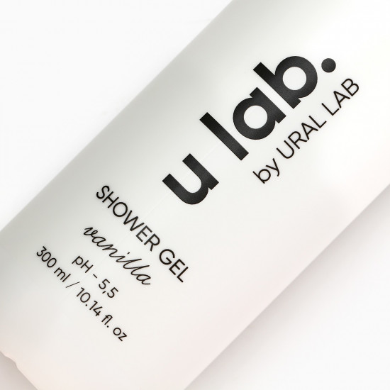 Гель для душа с ароматом ванили