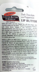 Бальзам для губ с маслом какао и витамином Е, шоколад и мята - Фото 1