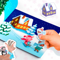 Альбом 100 наклеек «Новогоднее волшебство» - Фото 5