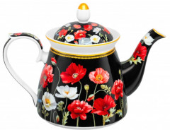 Чайник заварочный «Маки на черном» - Фото 1
