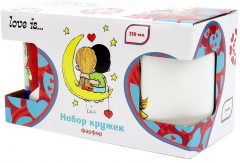 Набор кружек в подарочной упаковке «Love is...,Счастье в Кружках» - Фото 4