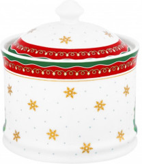 Сахарница с ложкой «Новогодняя елка» - Фото 1