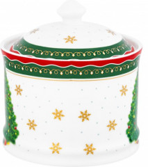 Сахарница с ложкой «Новогодняя елка» - Фото 1