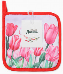 Прихватка «Тюльпаны» - Фото 3
