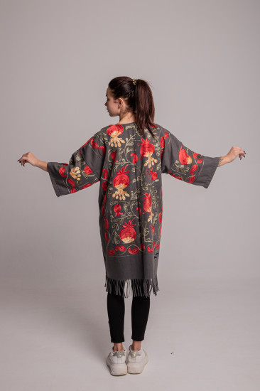 Кардиган женский удлиненный кашемировый