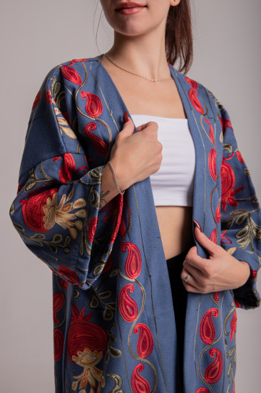 Кардиган женский удлиненный кашемировый