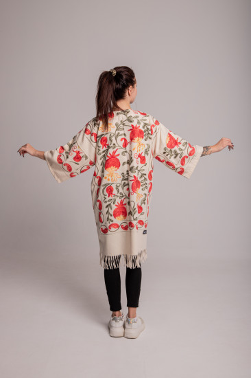 Кардиган женский удлиненный кашемировый