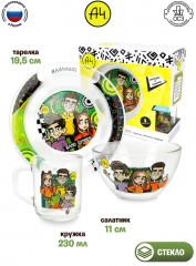 Набор посуды «Влад А4, Влад и компания» - Фото 1