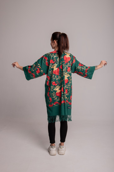 Кардиган женский удлиненный кашемировый