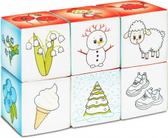 Набор кубиков «Азбука цвета» - Фото 3