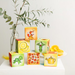 Набор кубиков «Азбука цвета» - Фото 20