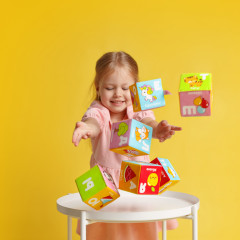 Набор кубиков «Алфавит в картинках» - Фото 5