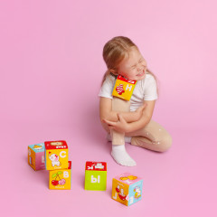 Набор кубиков «Алфавит в картинках» - Фото 8