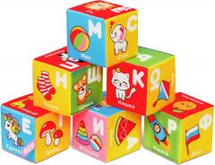 Набор кубиков «Алфавит в картинках» - Фото 9