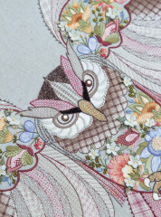 Волшебные животные в технике якобинской вышивки. Авторские эскизы, пошаговые описания - Фото 5