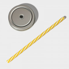 Кружка с крышкой и трубочкой «Вино» - Фото 4