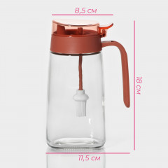 Бутылка для масла с кисточкой «Коралл» - Фото 3