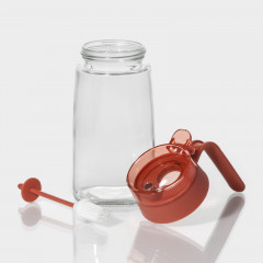 Бутылка для масла с кисточкой «Коралл» - Фото 5