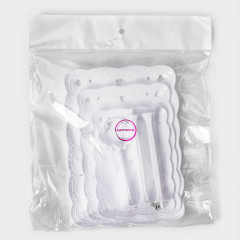 Блюдо-этажерка сервировочное трехъярусное «Вивьен» - Фото 9