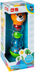Игрушка развивающая «Медвежонок-погремушка» - Фото 1