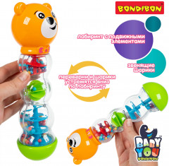 Игрушка развивающая «Медвежонок-погремушка» - Фото 3