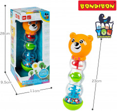 Игрушка развивающая «Медвежонок-погремушка» - Фото 4