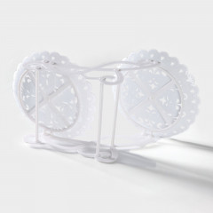 Блюдо сервировочное двухъярусное «Кружево» - Фото 2