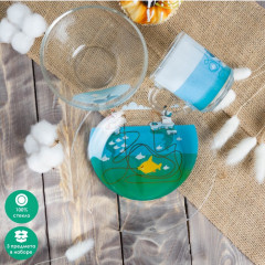 Набор детской посуды «Ловись большая и малая» - Фото 2