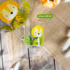 Набор детской посуды «Львёнок» - Фото 2