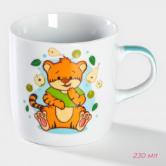 Набор детской посуды «Тигрёнок с грушами» - Фото 3