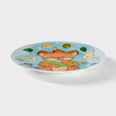 Набор детской посуды «Тигрёнок с грушами» - Фото 8