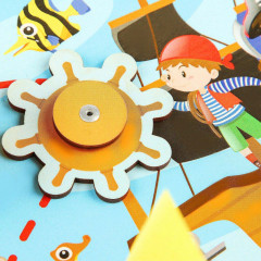 Бизиборд «Веселые пираты» - Фото 4