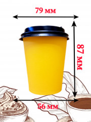 Набор стаканов для холодных и горячих напитков с крышкой - Фото 2