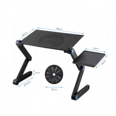Подставка для ноутбука регулируемая «Multifunctional Laptop Table T-01» - Фото 4