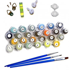 Набор для раскрашивания по номерам на холсте «Доброе утро» (40×50 см) - Фото 2