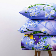 Комплект постельного белья «Фиалки» - Фото 3