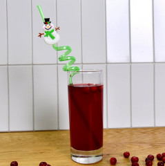 Набор трубочек для коктейля «Новогодние игрушки» - Фото 3