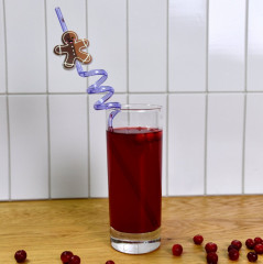 Набор трубочек для коктейля «Новогодние игрушки» - Фото 4