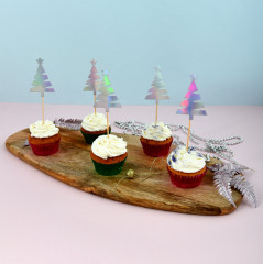 Набор топперов для декора «Ель-колор» - Фото 1