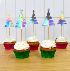 Набор топперов для декора «Ель-колор» - Фото 4