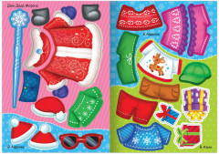 Наклейки-одевашки. Новый год повсюду! - Фото 3