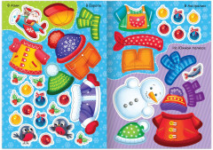 Наклейки-одевашки. Новый год повсюду! - Фото 4