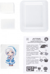 Набор для изготовления мыла своими руками «Снегурочка» - Фото 9